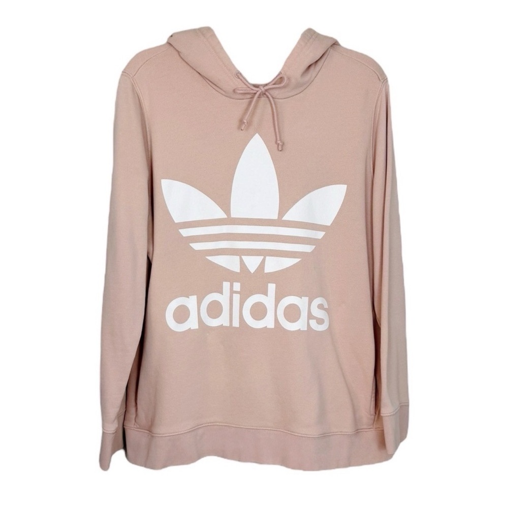 Adidas | Originals Classic Trefoil Logo Blush Pink Hoodie Size X-Large